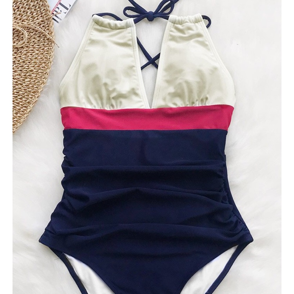 Cupshe Fashion Forward Halter swimsuit